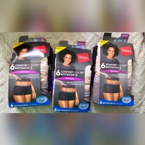 Hanes Seamless Comfort Flex Fit Boyshorts